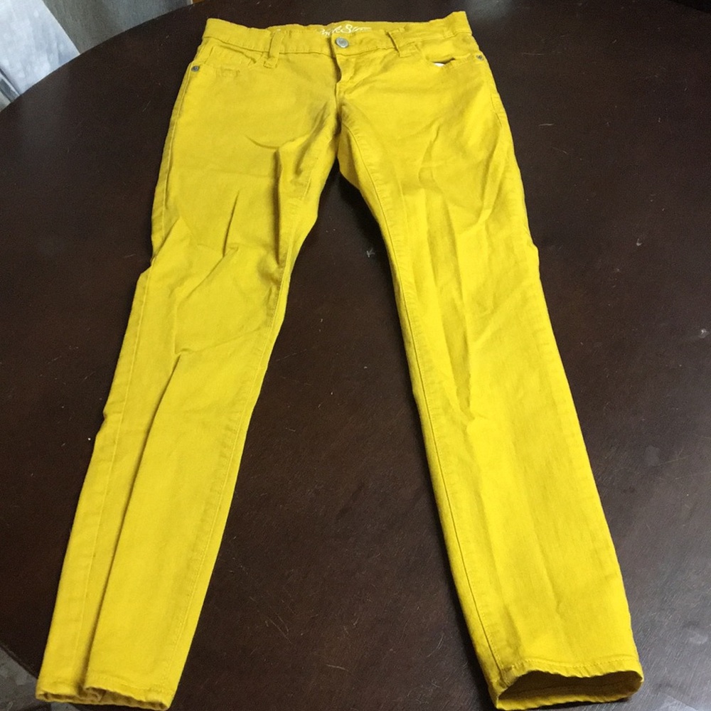 Mustard Yellow Pants